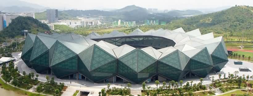 Gymnase principal des Jeux mondiaux des étudiants à Shenzhen