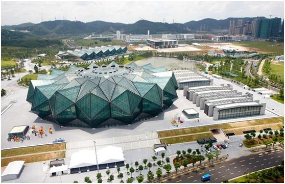 Gymnase principal du Centre des Jeux mondiaux des étudiants à Shenzhen