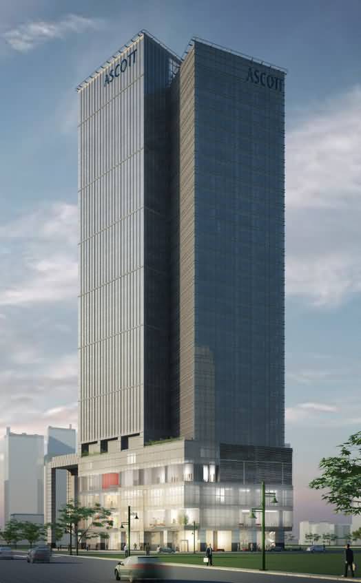 Ascott building in Philippines