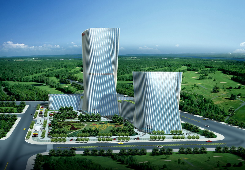 Midea Group headquarters building in Foshan